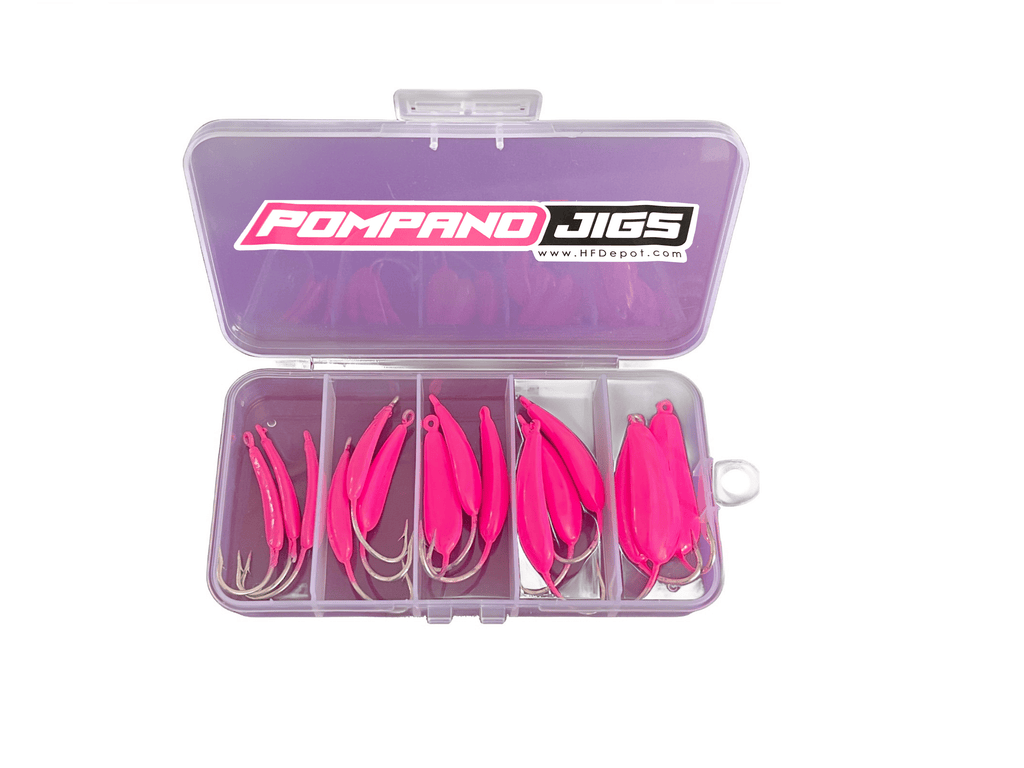  Pompano Jigs Goofy Jig 1/2oz 10 Pack : Sports & Outdoors