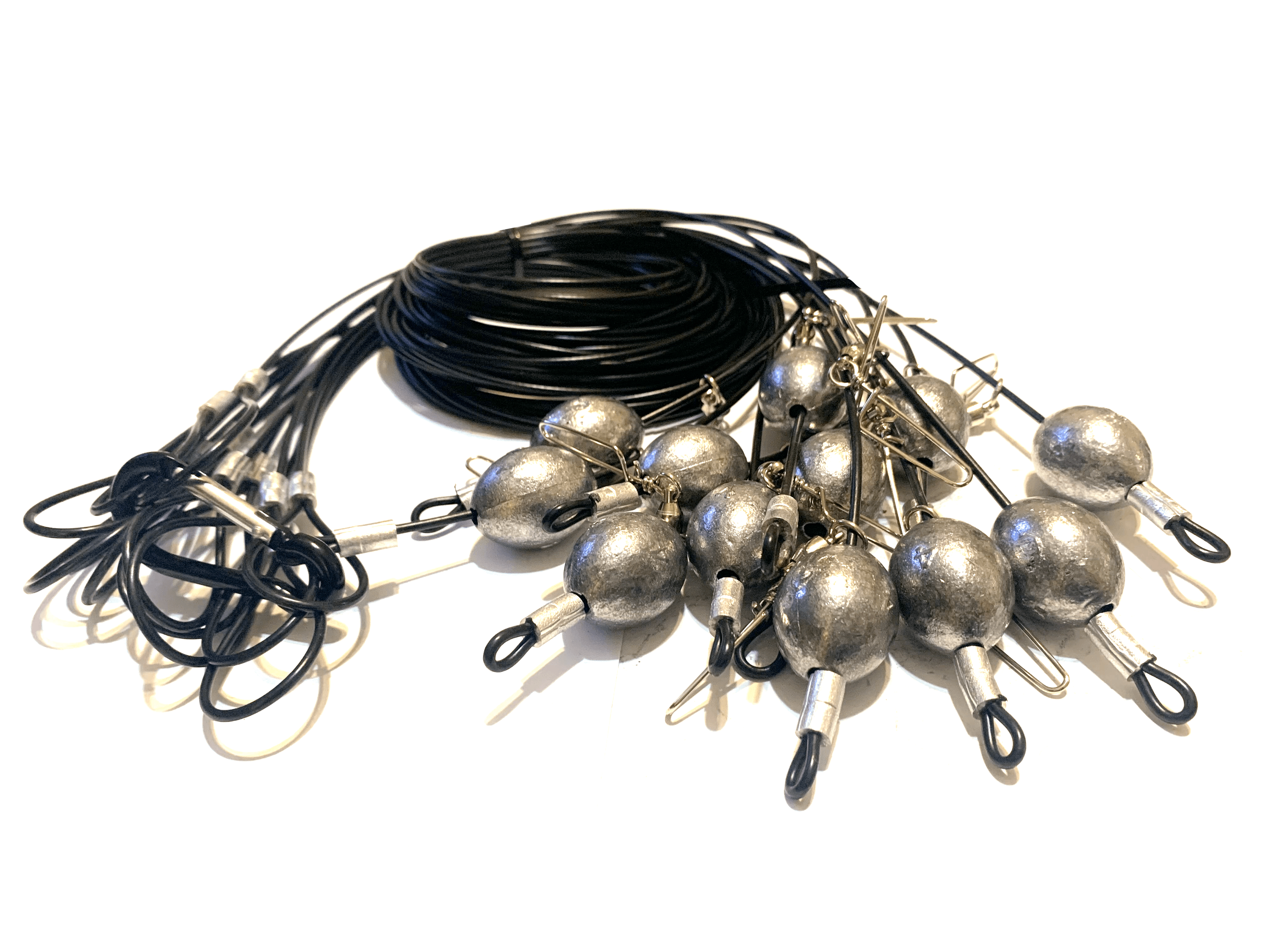 72 4oz Egg Sinker PVC Coated Cable Texas Rig Style Decoy Rigs– Hunting and  Fishing Depot