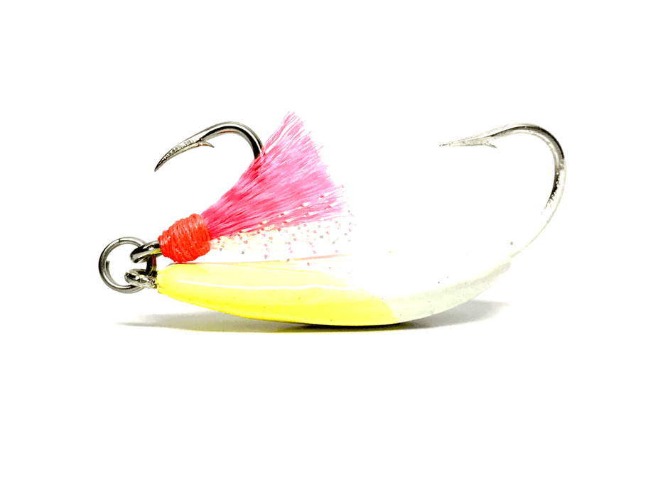Candy Yellow Pompano Jigs with Teasers