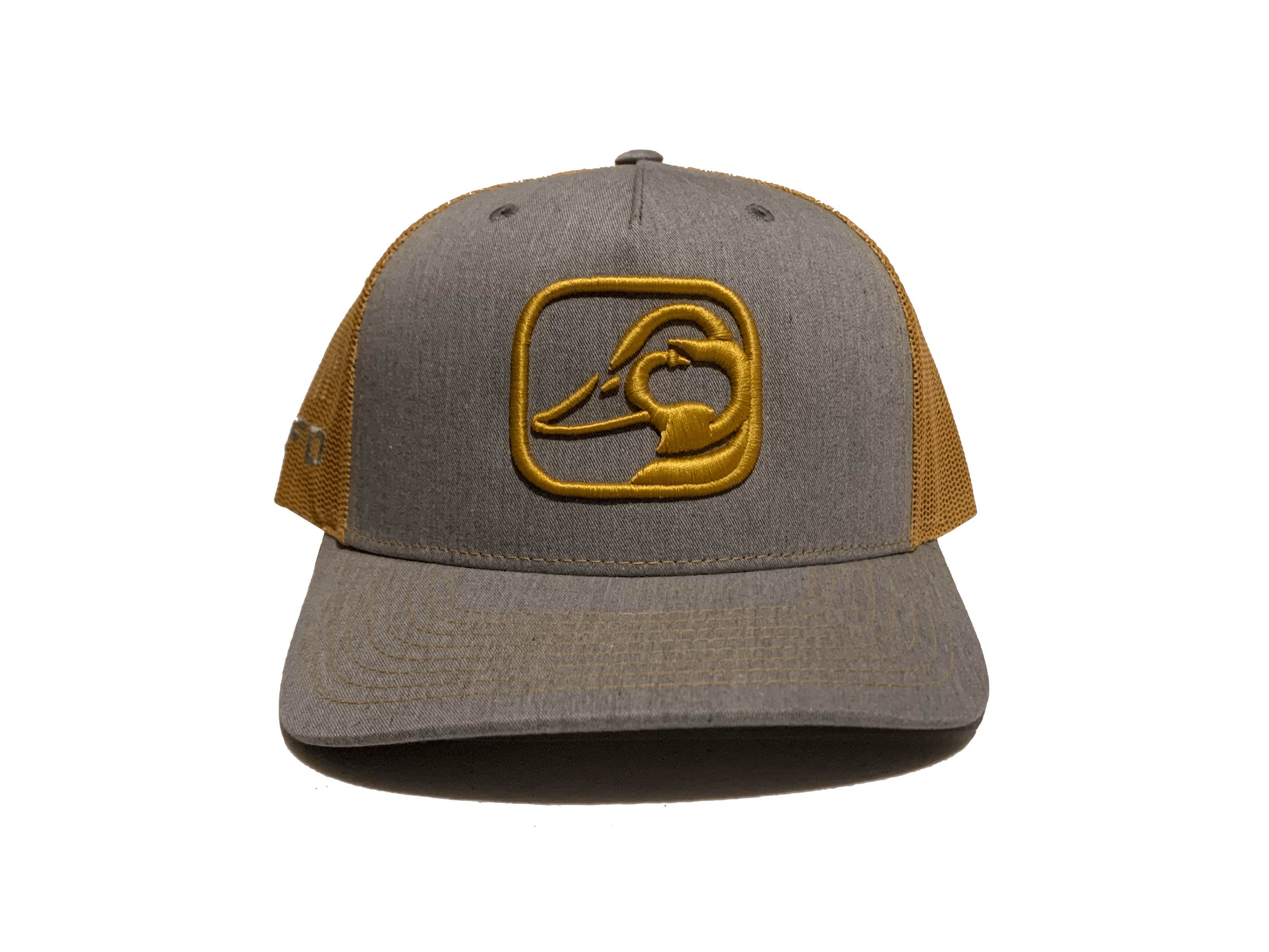 Mallard Embroidered Duck Hat Charcoal/Black