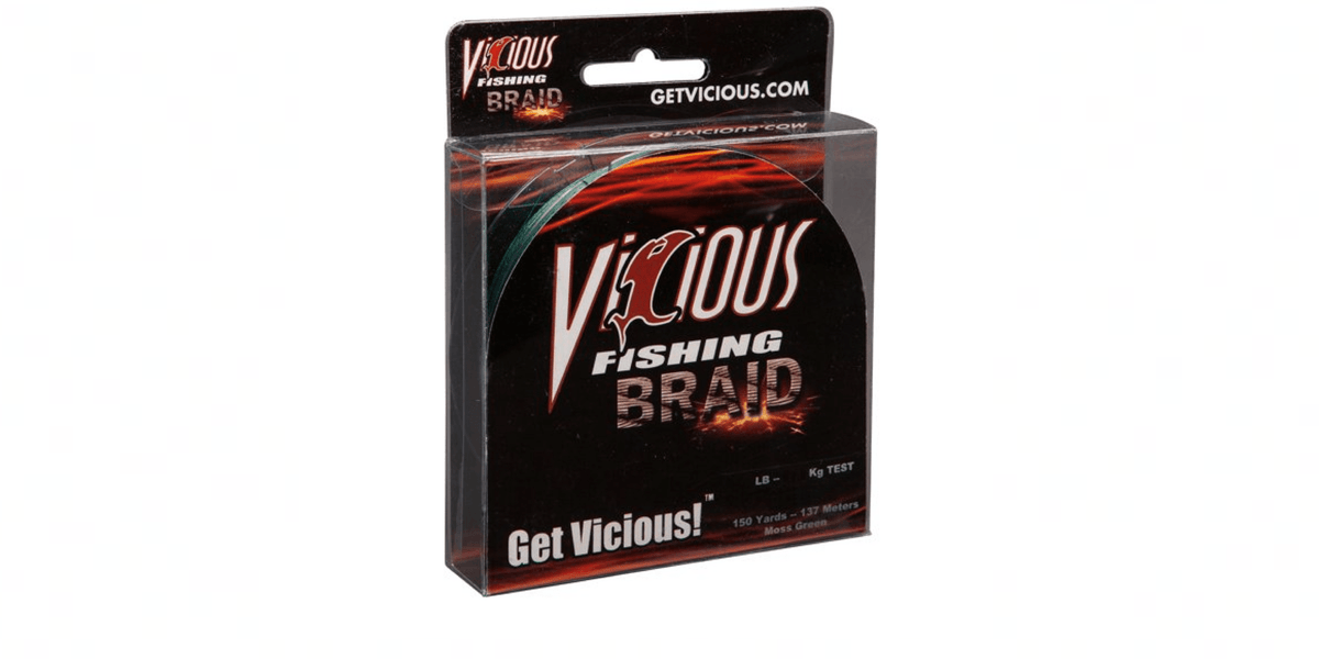 Vicious Standard Green Braid - 1500 Yards
