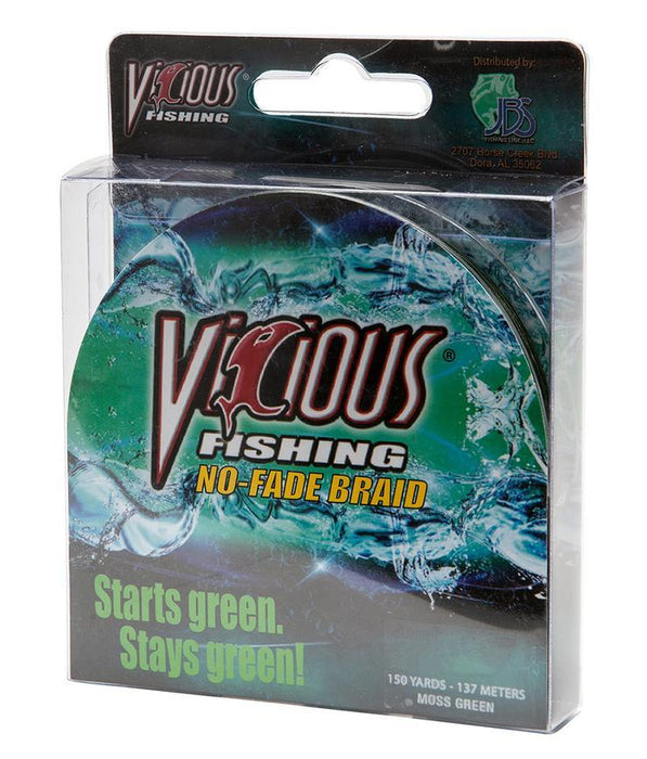 80 lb Vicious No Fade Braid Fishing Line– Hunting and Fishing Depot