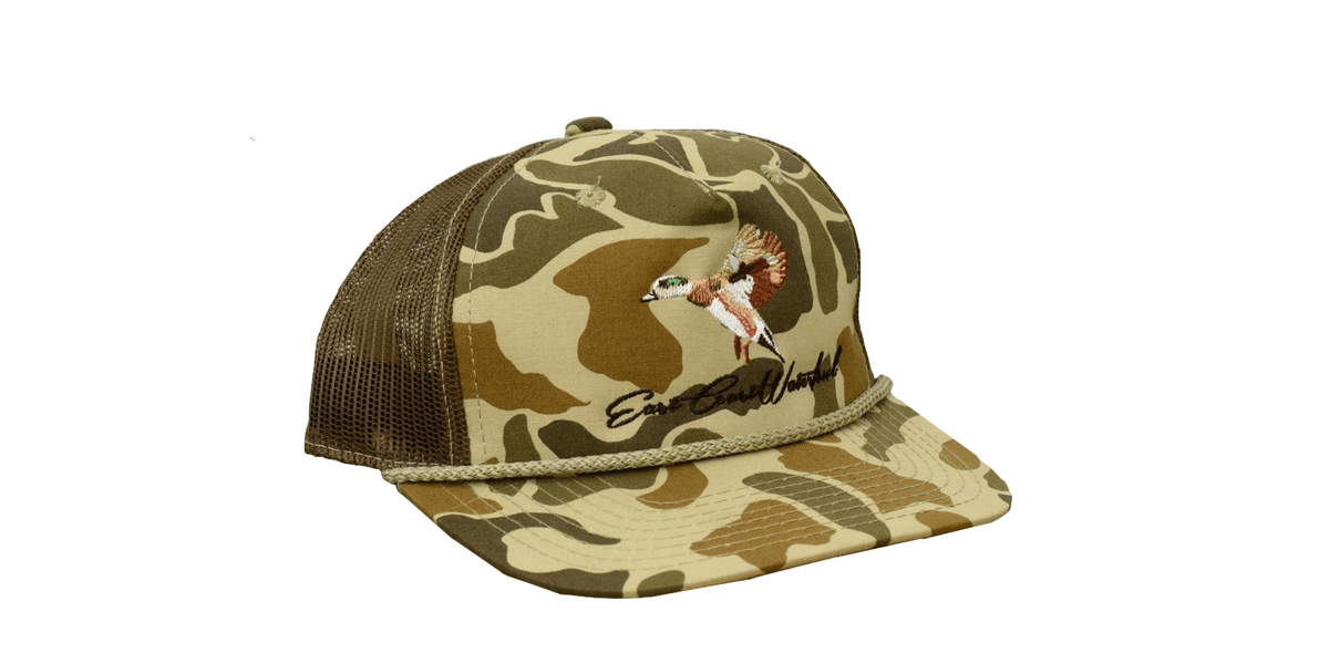 Old School Camo Wigeon Hat  East Coast Waterfowl– Hunting and