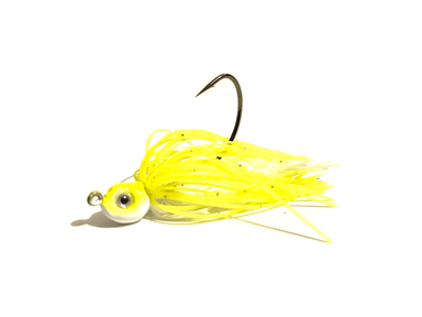Leurre souple Swim Jig 4 Pike - Chartreuse Yellow 10gr 5/0 - ZF-Baits